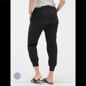 Gap twill-Linen blend Joggers